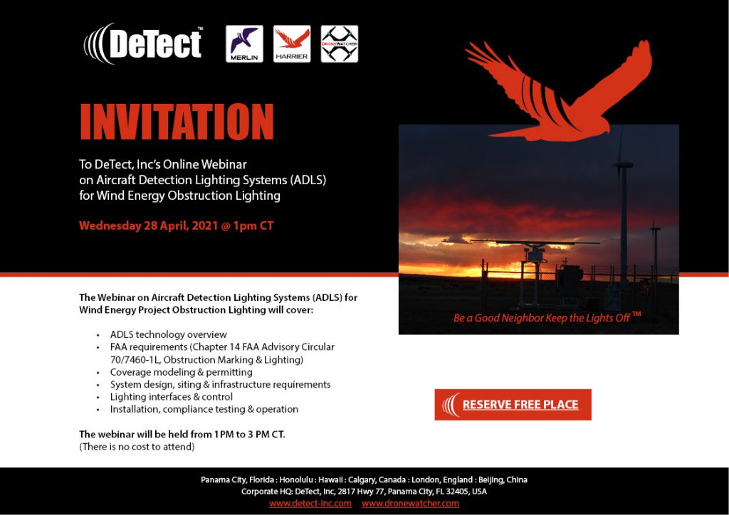 Detect's ADLS Webinar Invitation